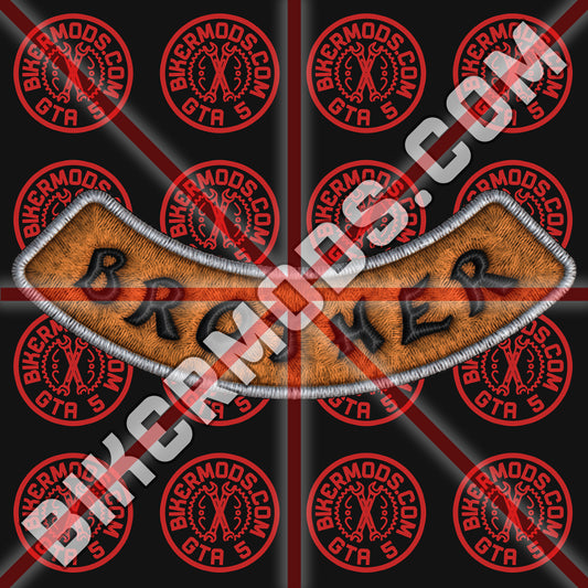 Grim Bastards MC Brother Bottom Rocker