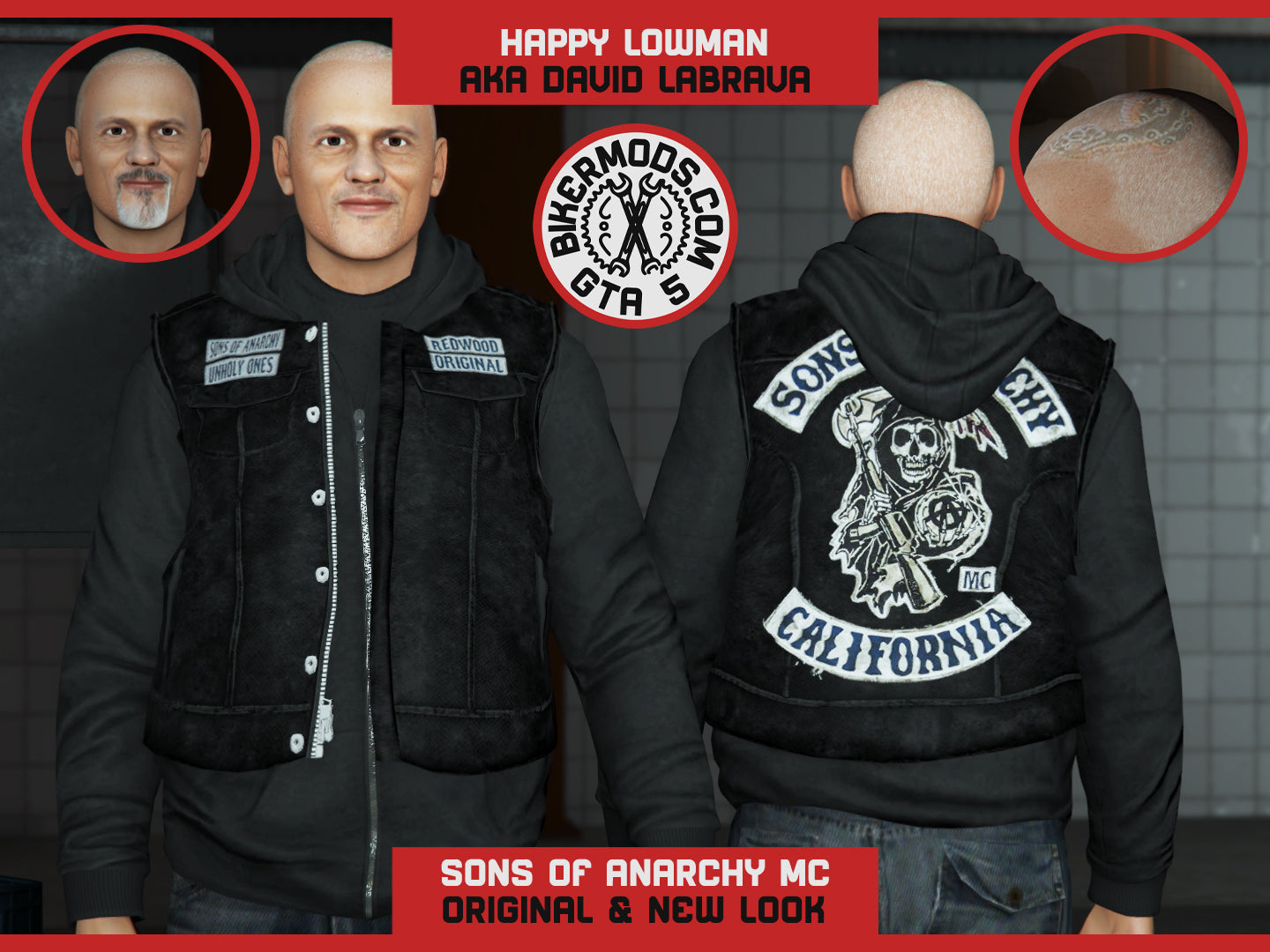 Happy Lowman Aka David Labrava (Sons of Anarchy)