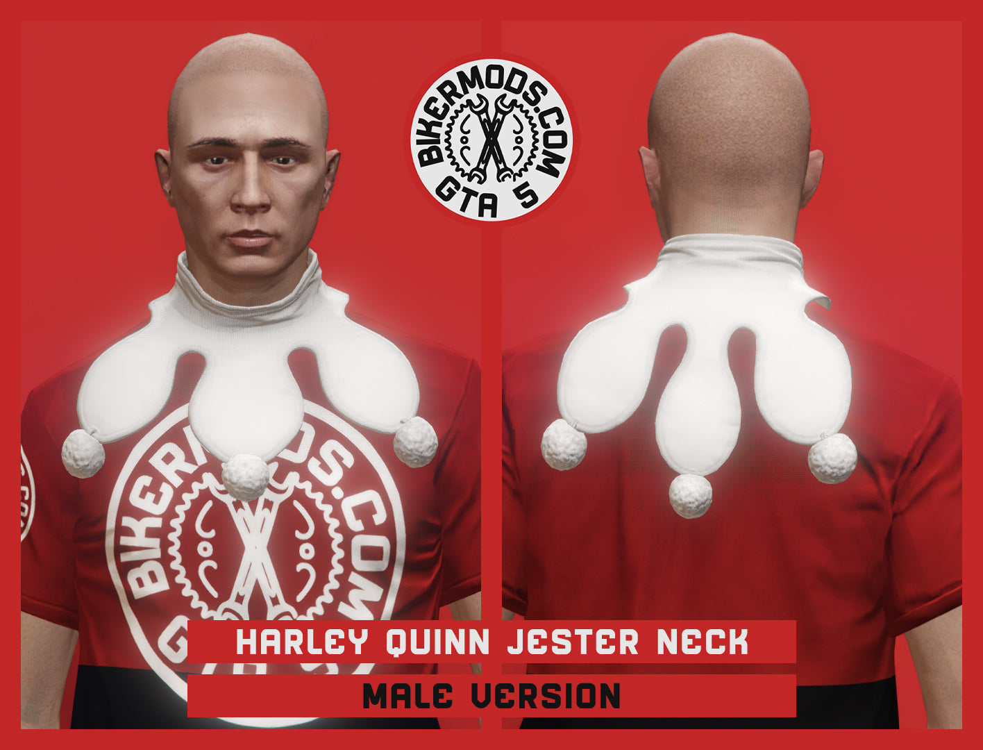 Harley Quinn Jester Neck (Male)