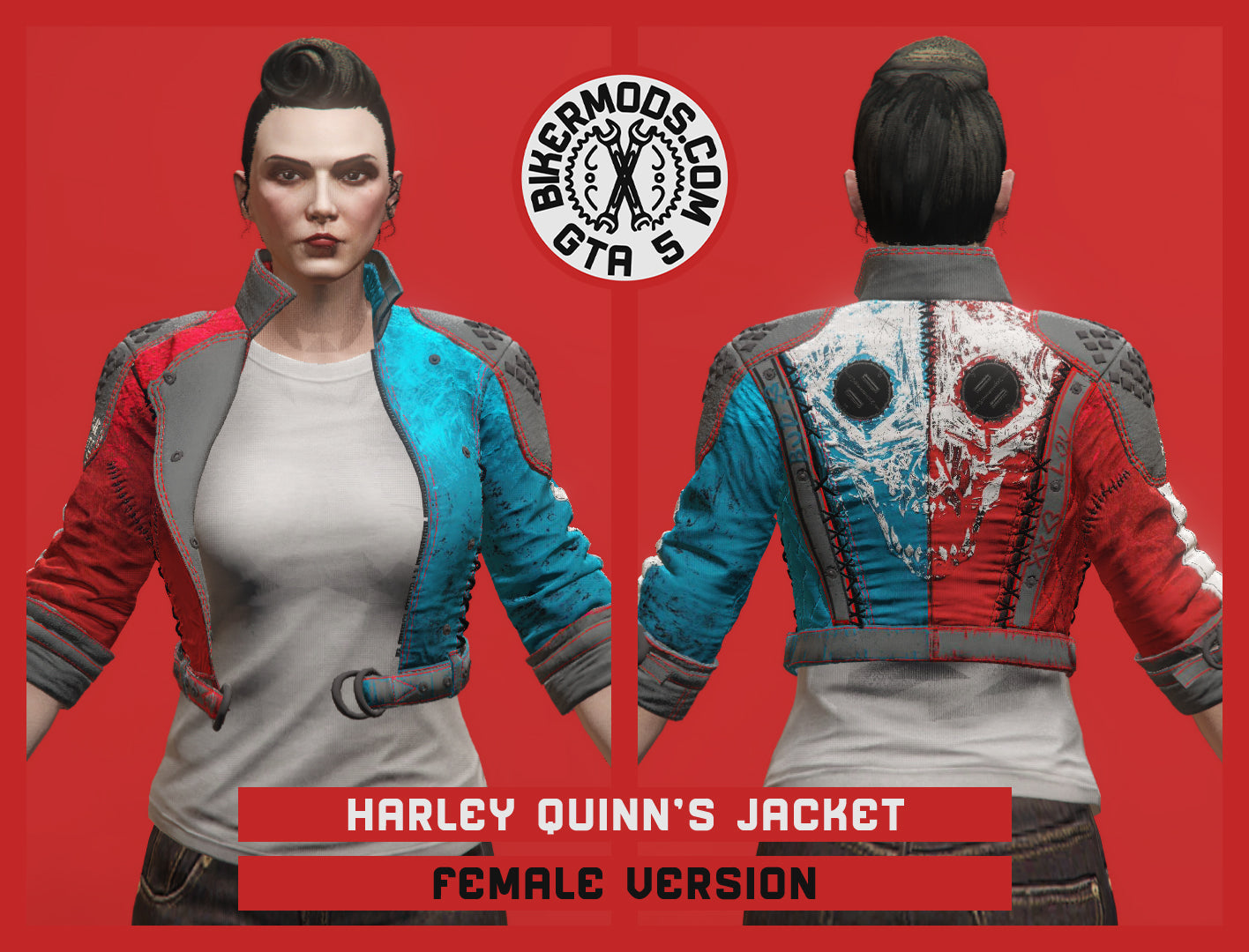 Harley Quinn's Jacket (Female) Suicide Squad: Kill The Justice Leage