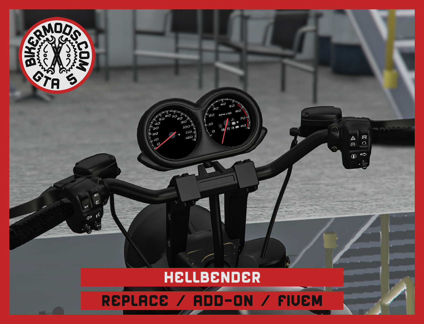 Hellbender (Replace / Add On / FiveM) 298k Poly (Animated RGB Lights)