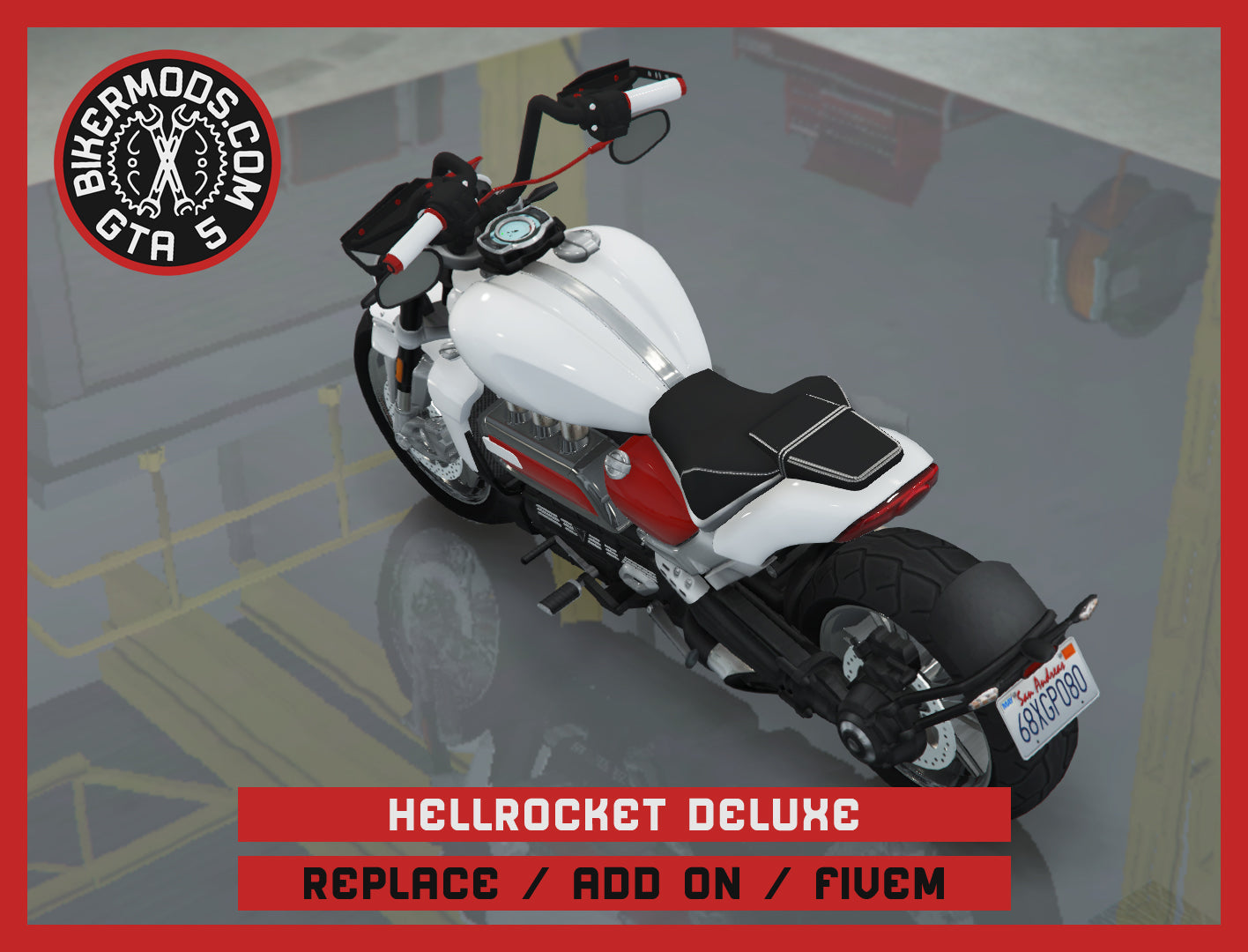 Hellrocket Deluxe (Replace / Add On / FiveM) 108k Poly