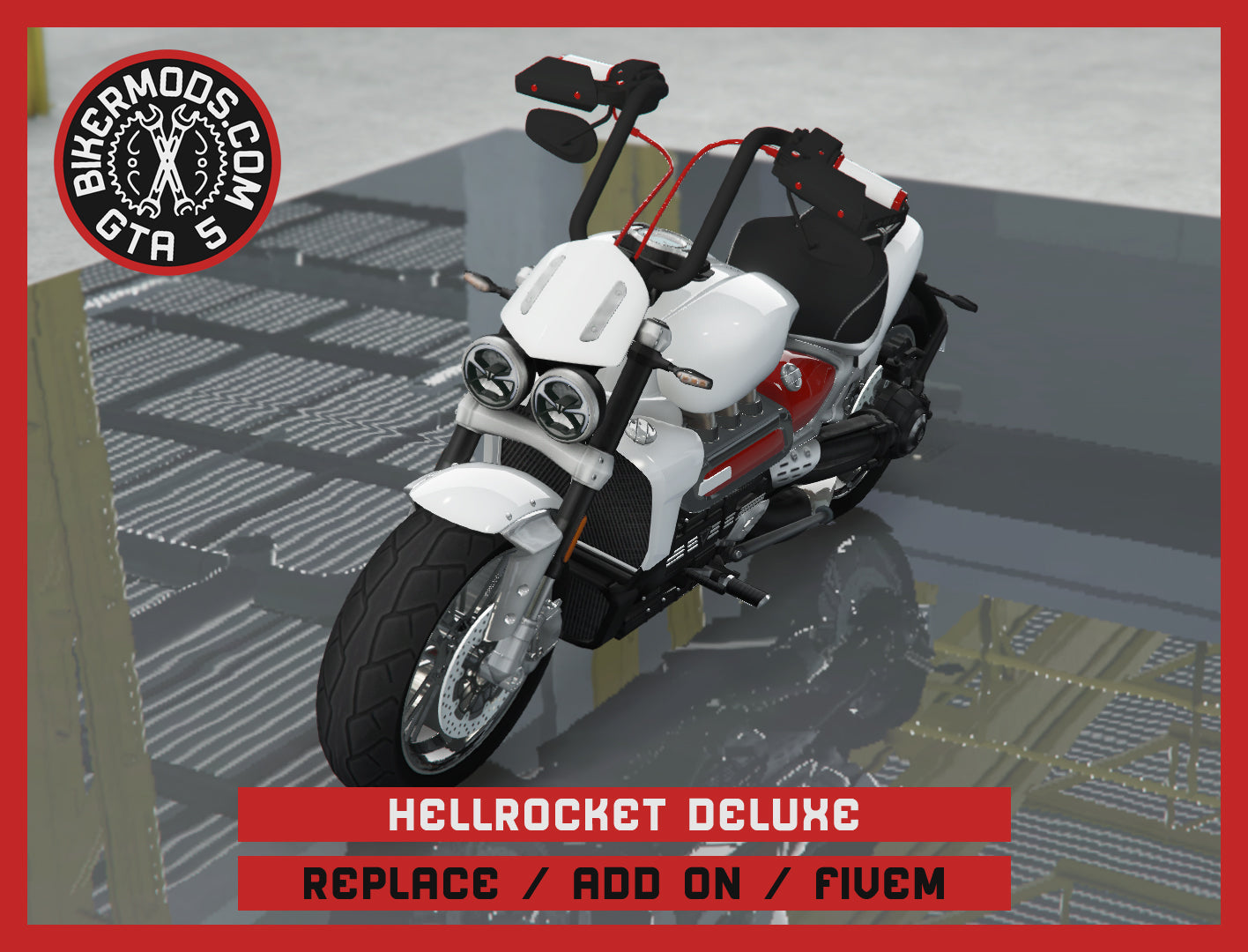 Hellrocket Deluxe (Replace / Add On / FiveM) 108k Poly