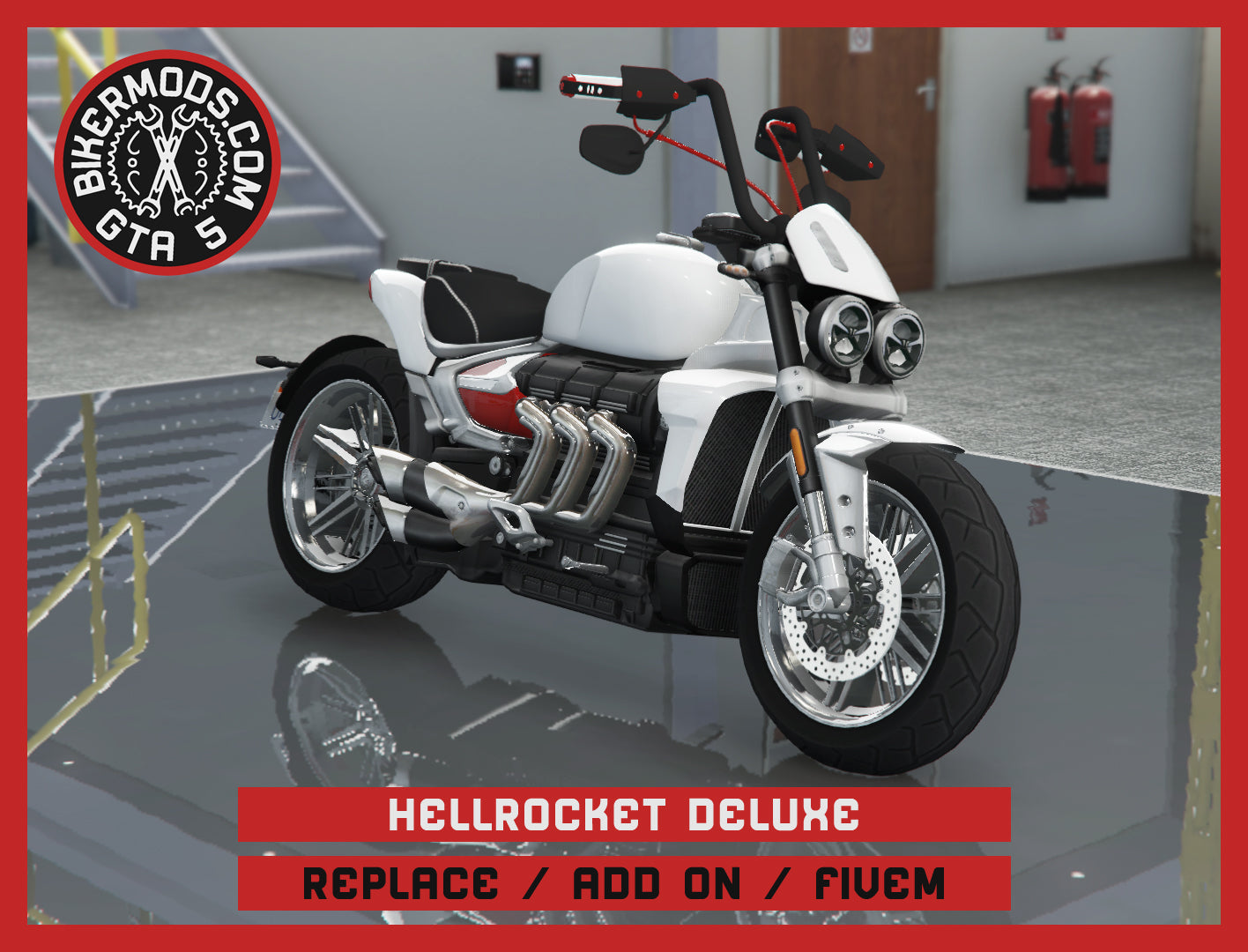 Hellrocket Deluxe (Replace / Add On / FiveM) 108k Poly