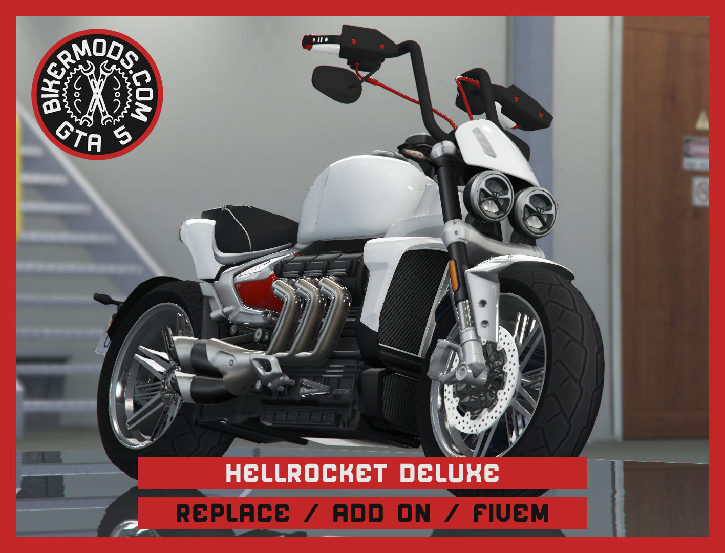 Hellrocket Deluxe (Replace / Add On / FiveM) 108k Poly