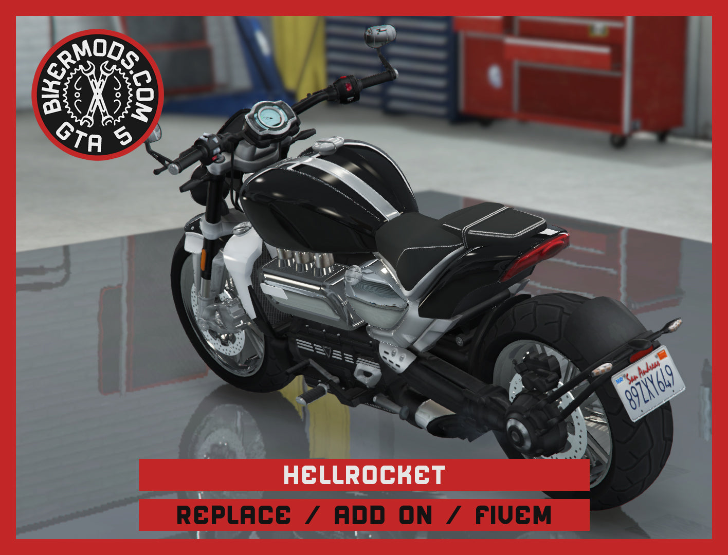 Hellrocket (Replace / Add On / FiveM) 91k Poly