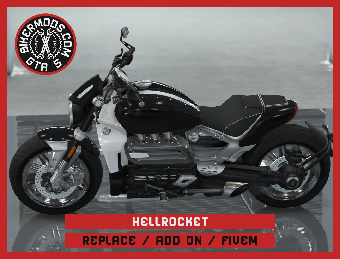 Hellrocket (Replace / Add On / FiveM) 91k Poly