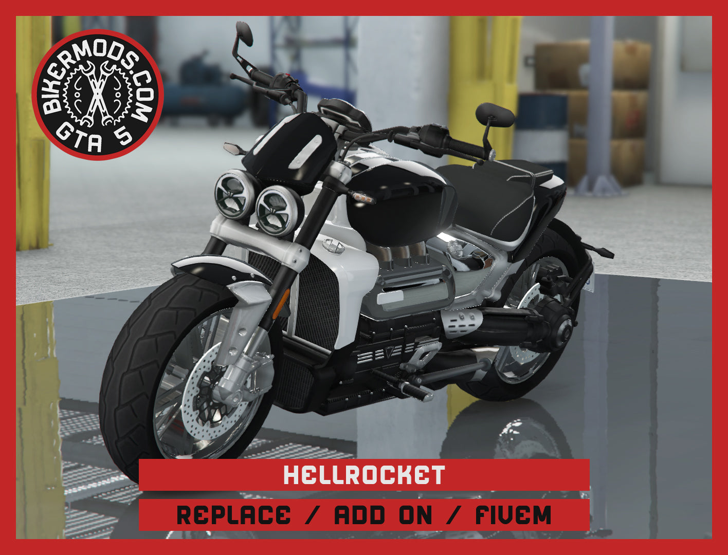 Hellrocket (Replace / Add On / FiveM) 91k Poly