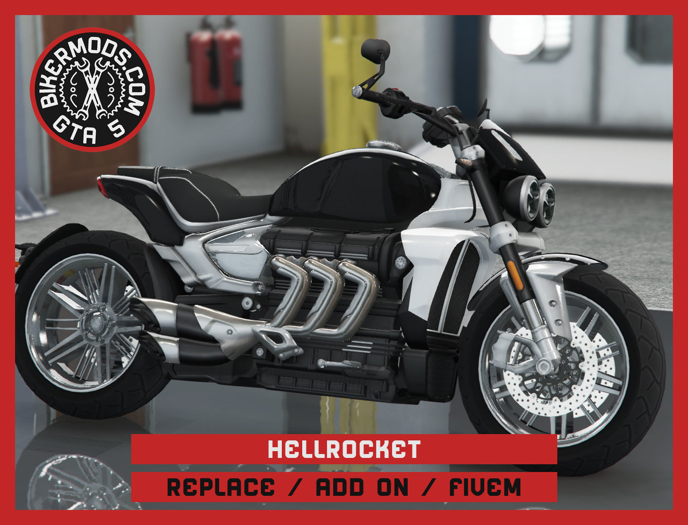 Hellrocket (Replace / Add On / FiveM) 91k Poly