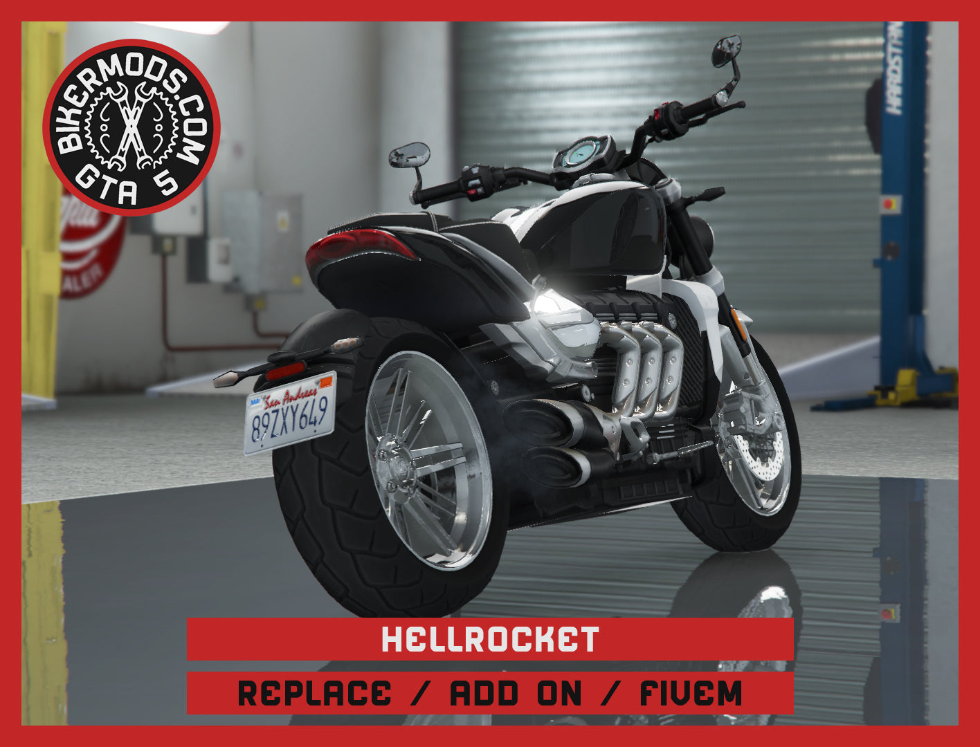 Hellrocket (Replace / Add On / FiveM) 91k Poly