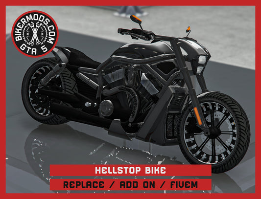 Hellstop Bike (Replace / Add On / FiveM) 189k Poly