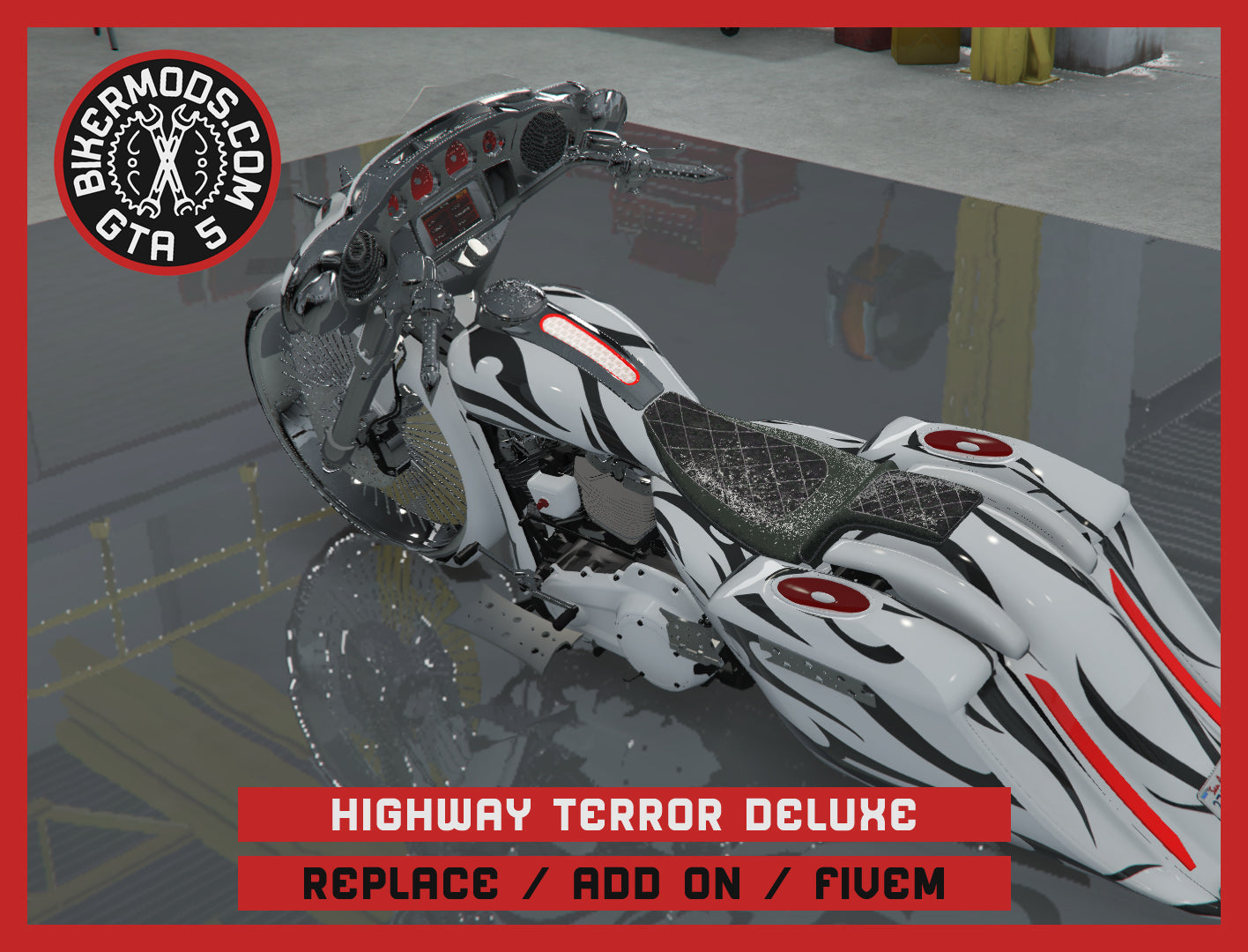 Highway Terror Deluxe (Replace / Add On / FiveM) 186k Poly