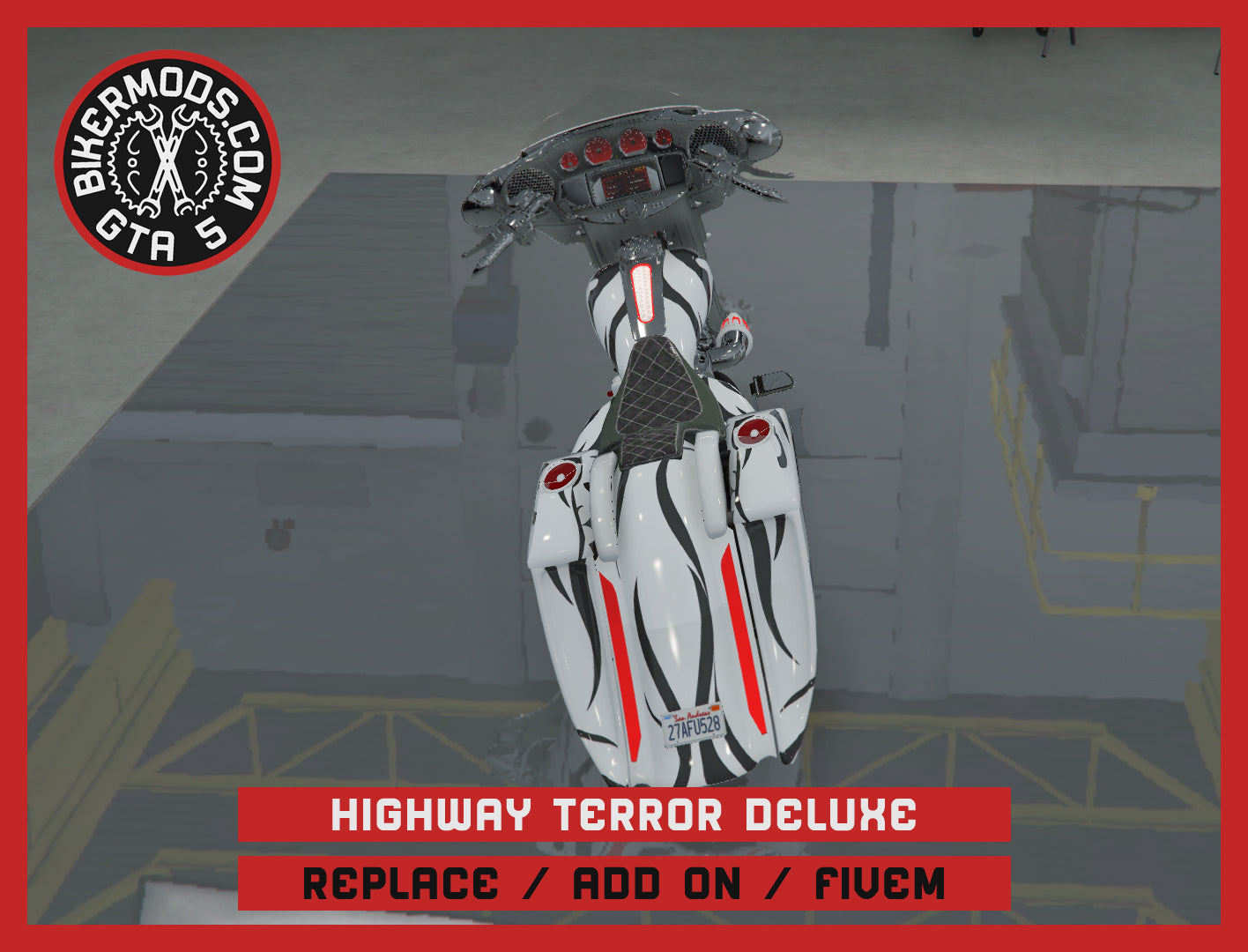 Highway Terror Deluxe (Replace / Add On / FiveM) 186k Poly