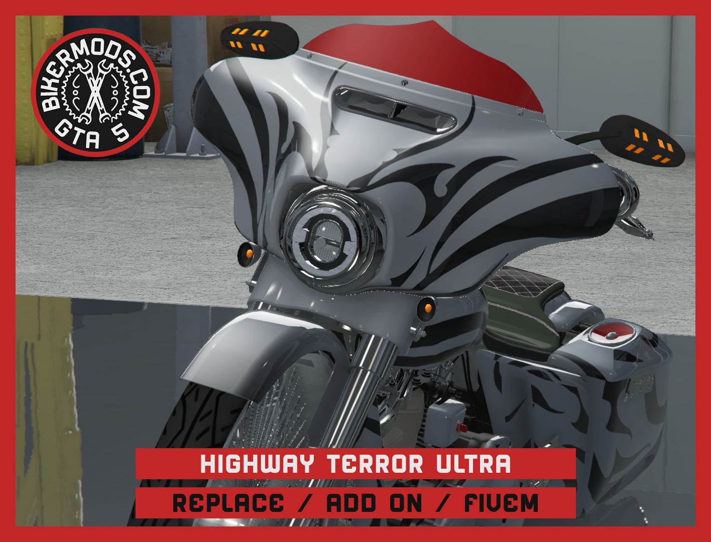 Highway Terror Ultra (Replace / Add On / FiveM) 189k Poly