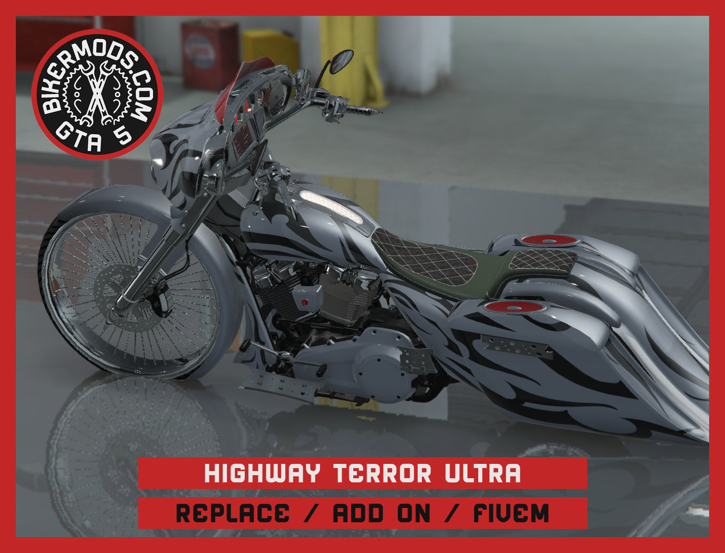 Highway Terror Ultra (Replace / Add On / FiveM) 189k Poly