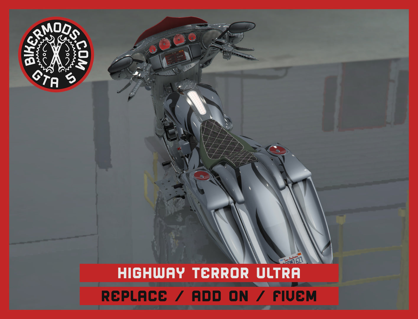 Highway Terror Ultra (Replace / Add On / FiveM) 189k Poly