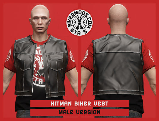 Hitman Biker Vest (Male)