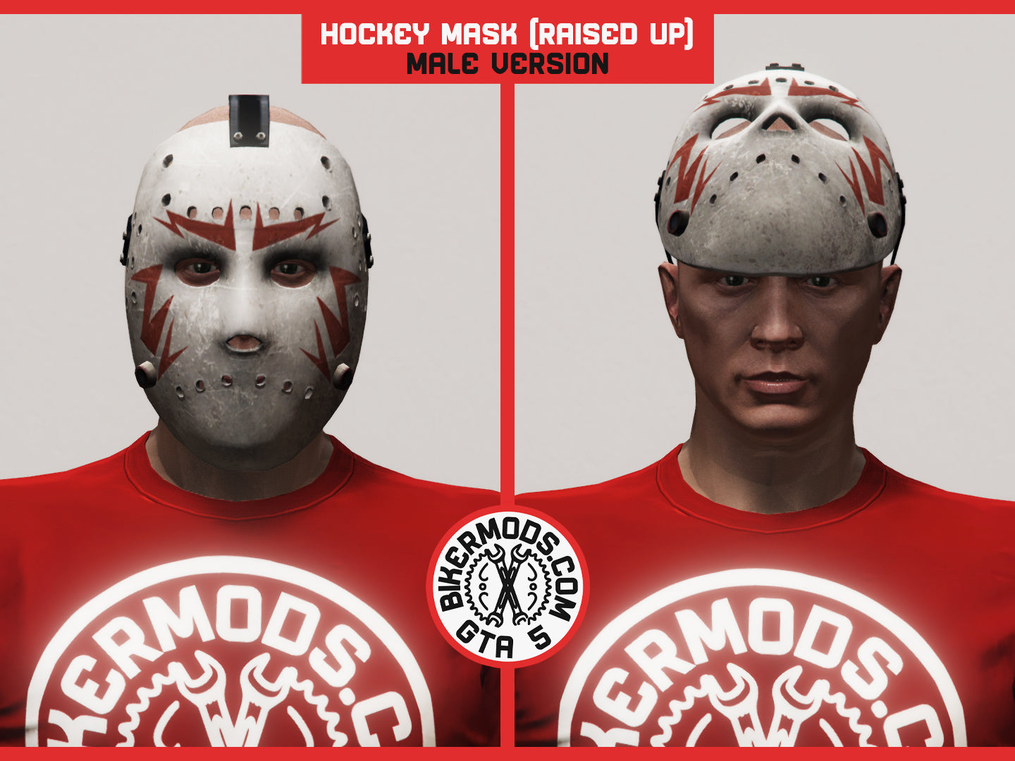 Hockey Mask (Raised Up Position)