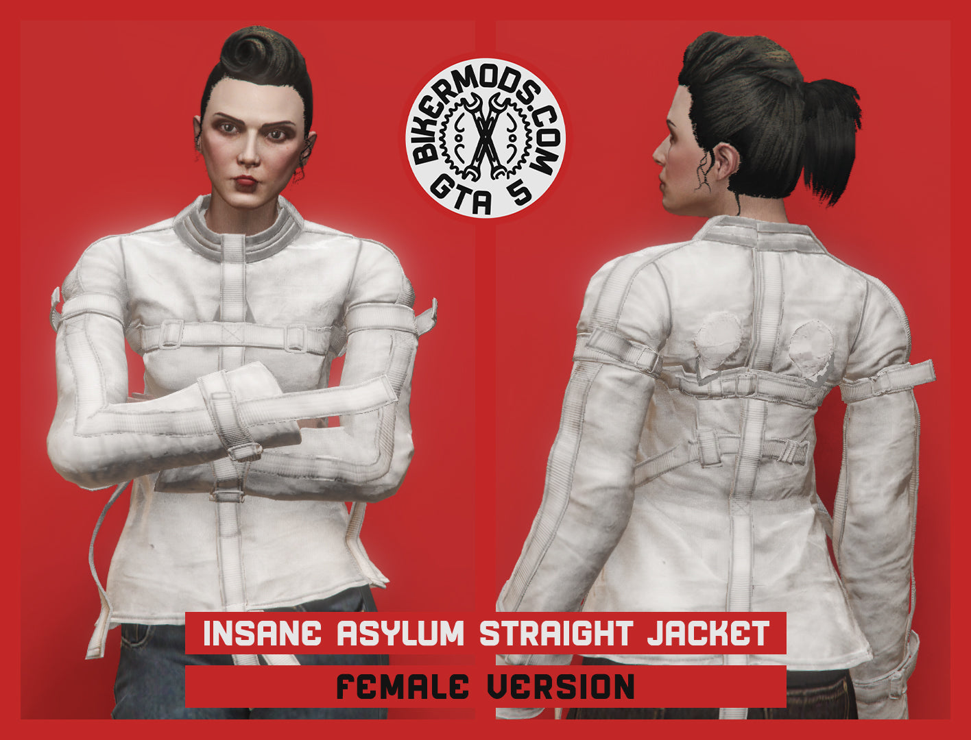 Insane Asylum Straight Jacket (Female)