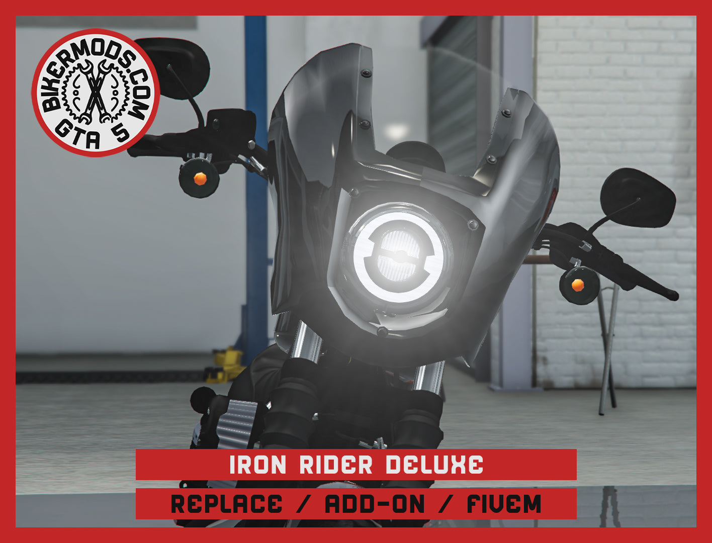 Iron Rider Deluxe (Replace / Add On / FiveM) 180k Poly