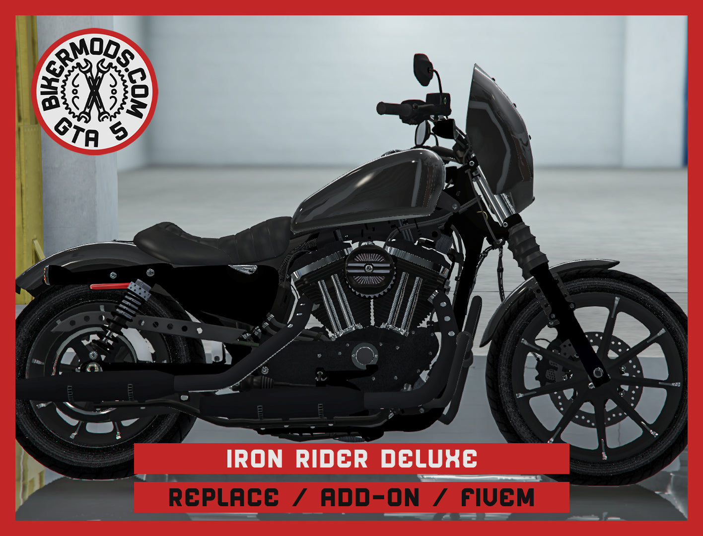 Iron Rider Deluxe (Replace / Add On / FiveM) 180k Poly