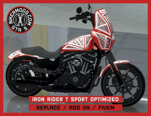 Iron Rider T Sport Optimized (Replace Add On FiveM) 196k Poly