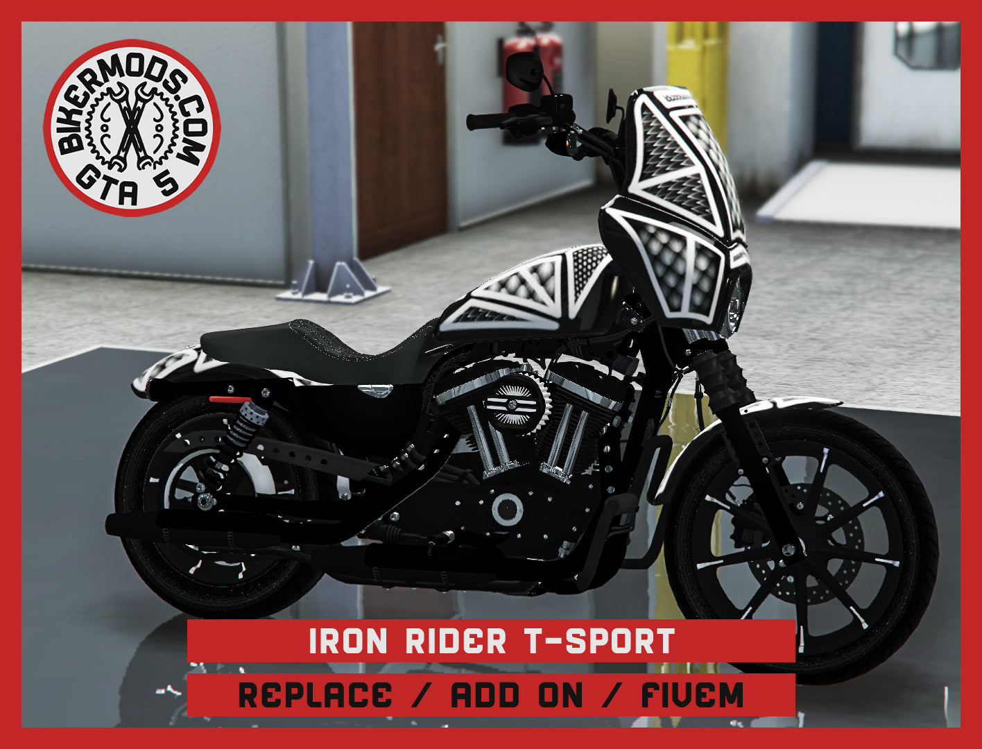 Iron Rider T-Sport (Replace / Add On / FiveM) 209k Poly