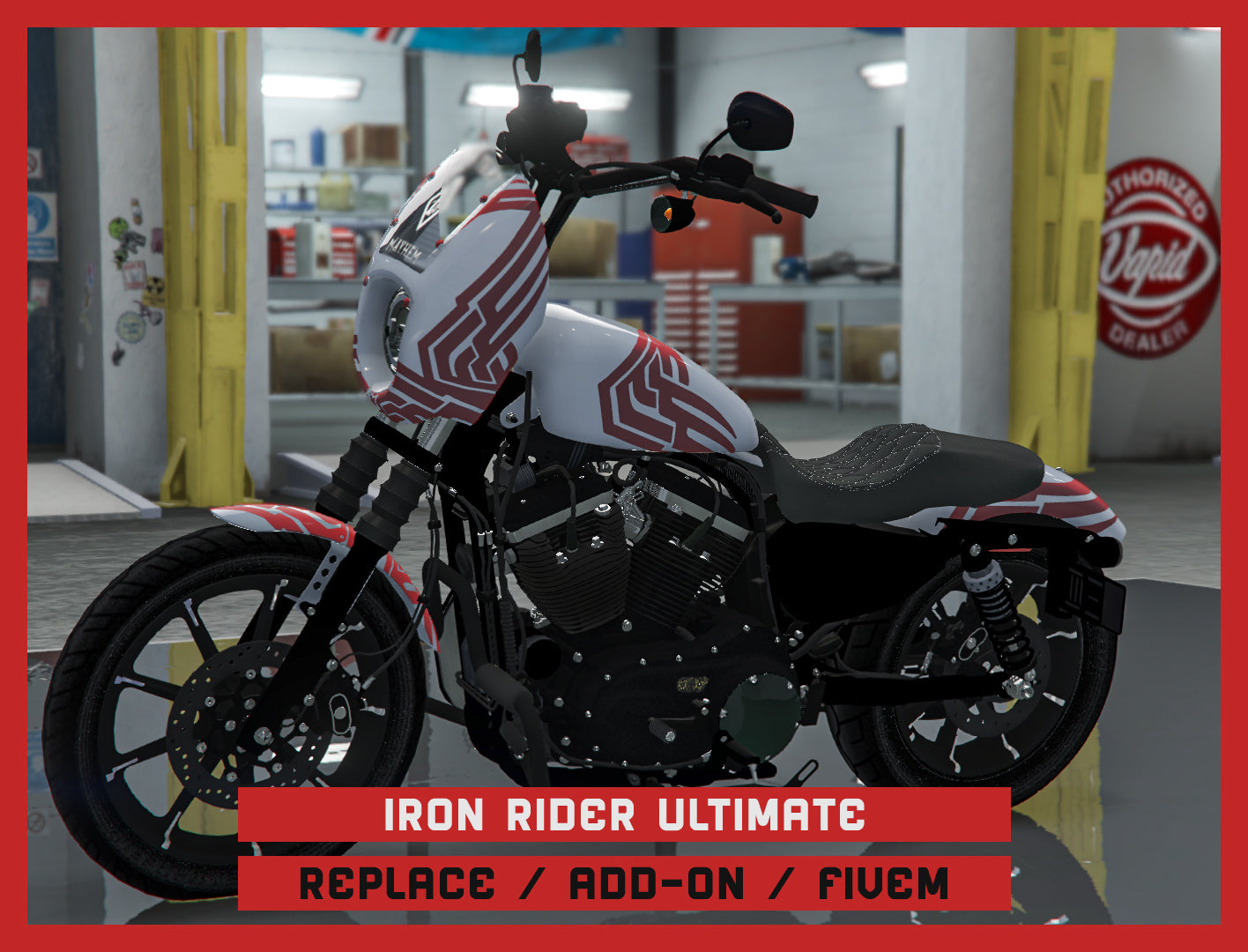 Iron Rider Ultimate (Replace / Add On / FiveM) 189k Poly