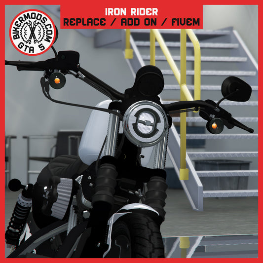 Iron Rider (Replace / Add On / FiveM) 179k Poly