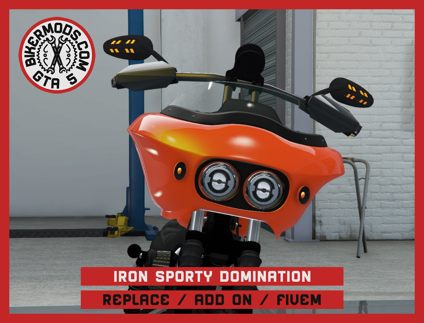 Iron Sporty Domination (Replace / Add On / FiveM) 218k Poly