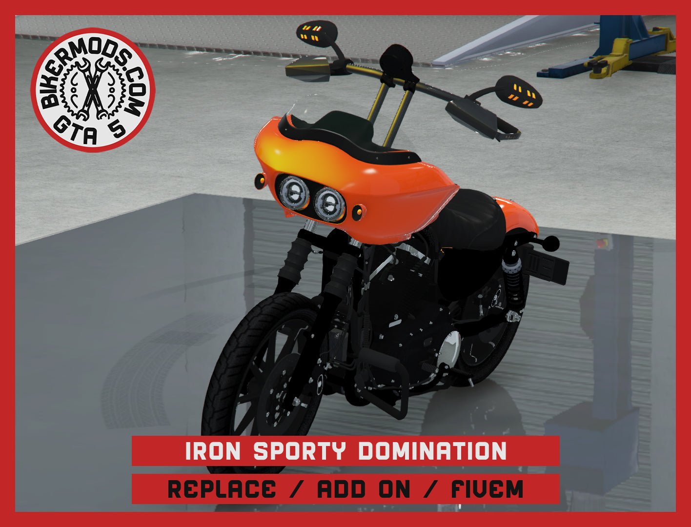 Iron Sporty Domination (Replace / Add On / FiveM) 218k Poly