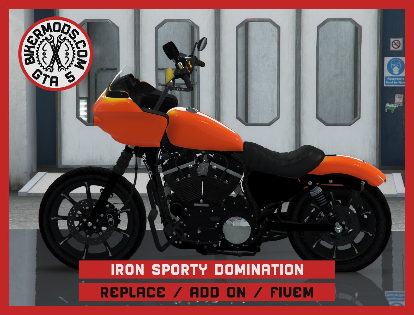 Iron Sporty Domination (Replace / Add On / FiveM) 218k Poly