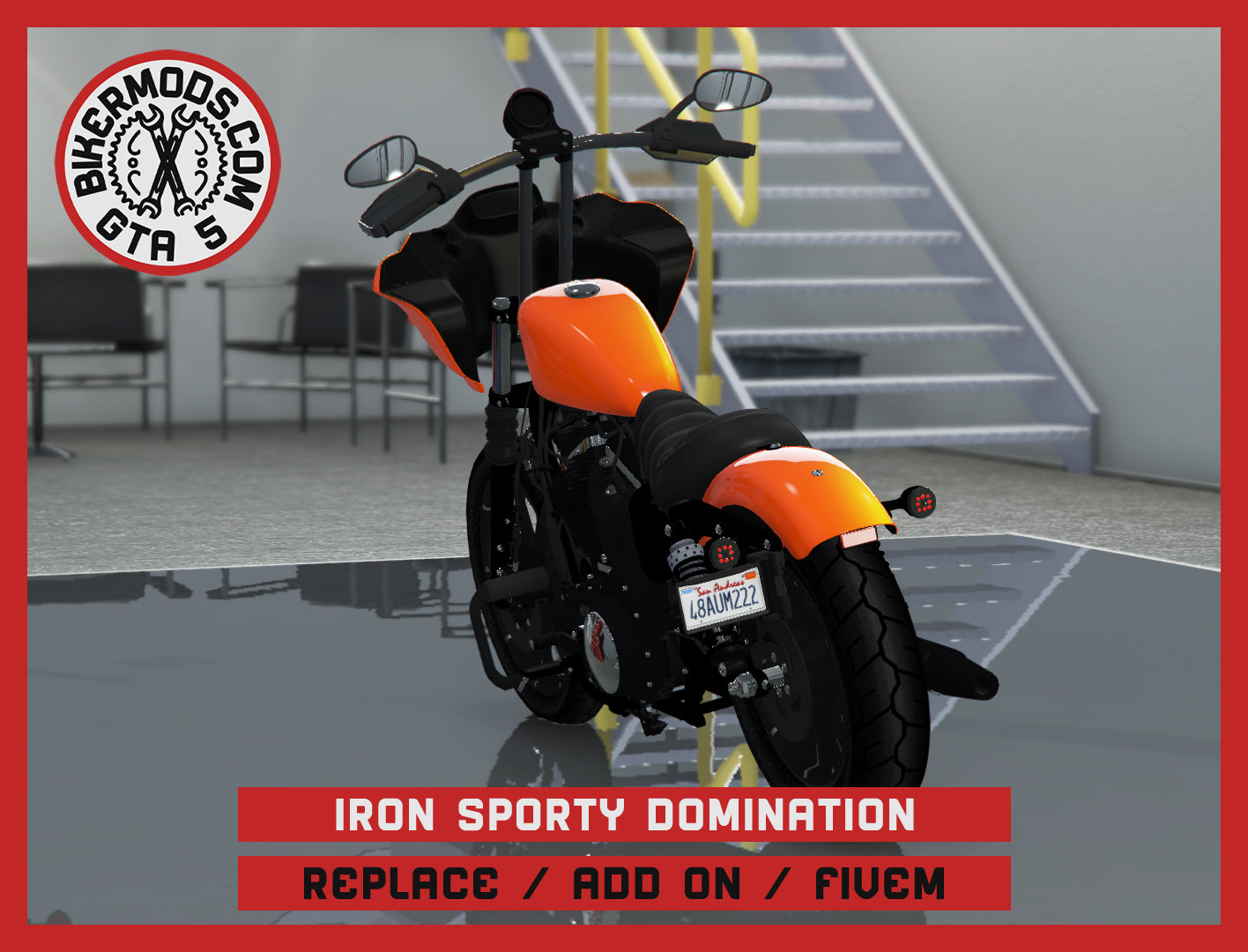 Iron Sporty Domination (Replace / Add On / FiveM) 218k Poly