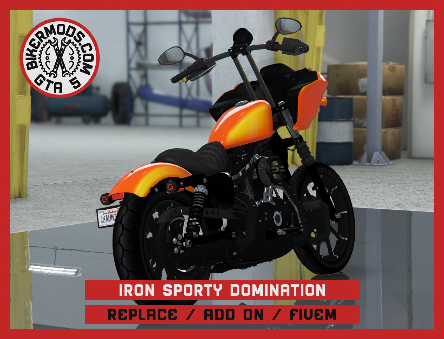 Iron Sporty Domination (Replace / Add On / FiveM) 218k Poly