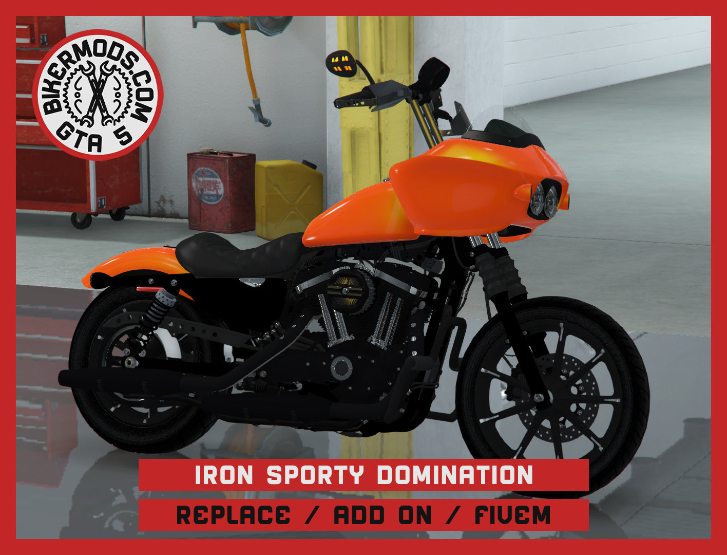 Iron Sporty Domination (Replace / Add On / FiveM) 218k Poly