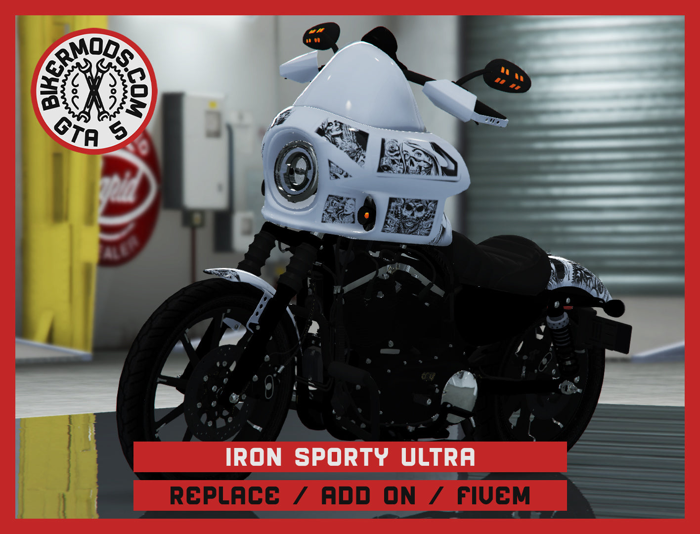 Iron Sporty Ultra (Replace / Add On / FiveM) 182k Poly