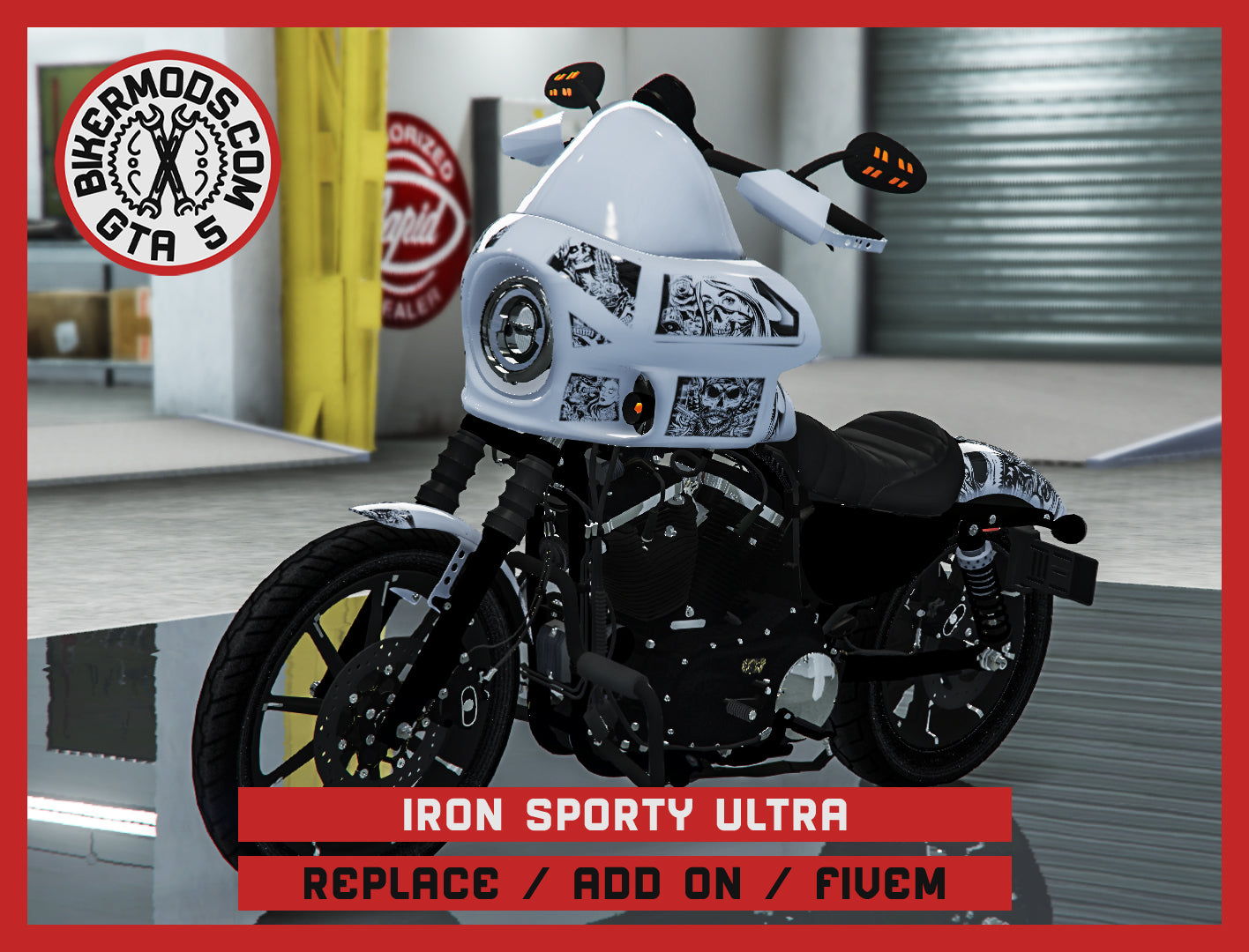 Iron Sporty Ultra (Replace / Add On / FiveM) 182k Poly