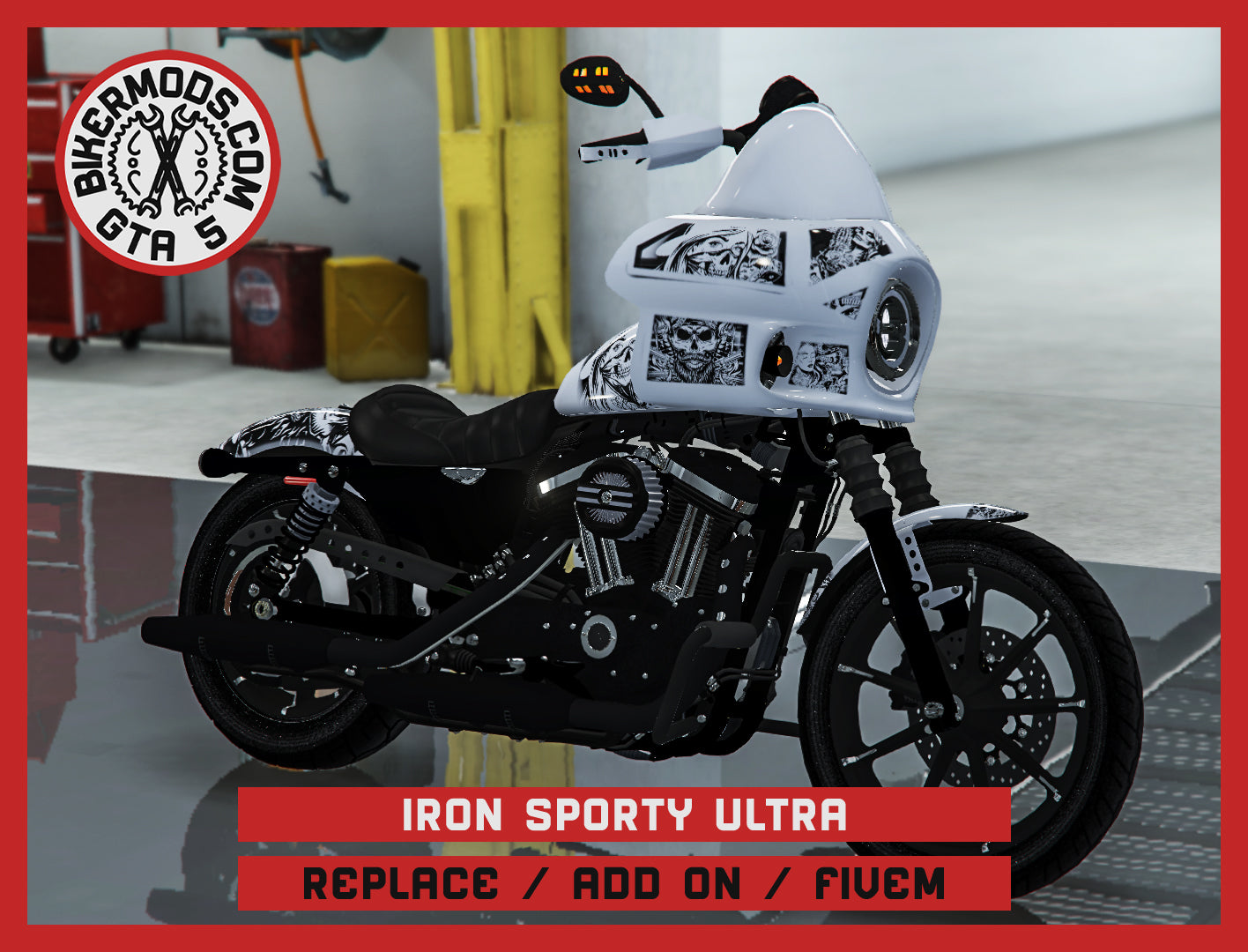 Iron Sporty Ultra (Replace / Add On / FiveM) 182k Poly