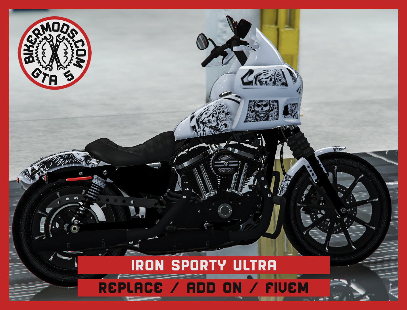 Iron Sporty Ultra (Replace / Add On / FiveM) 182k Poly