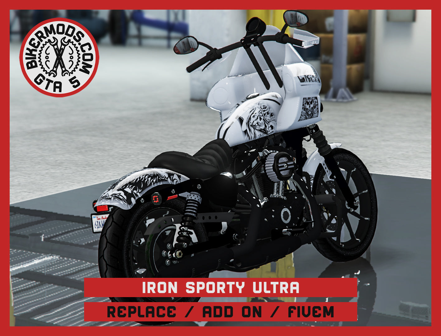 Iron Sporty Ultra (Replace / Add On / FiveM) 182k Poly