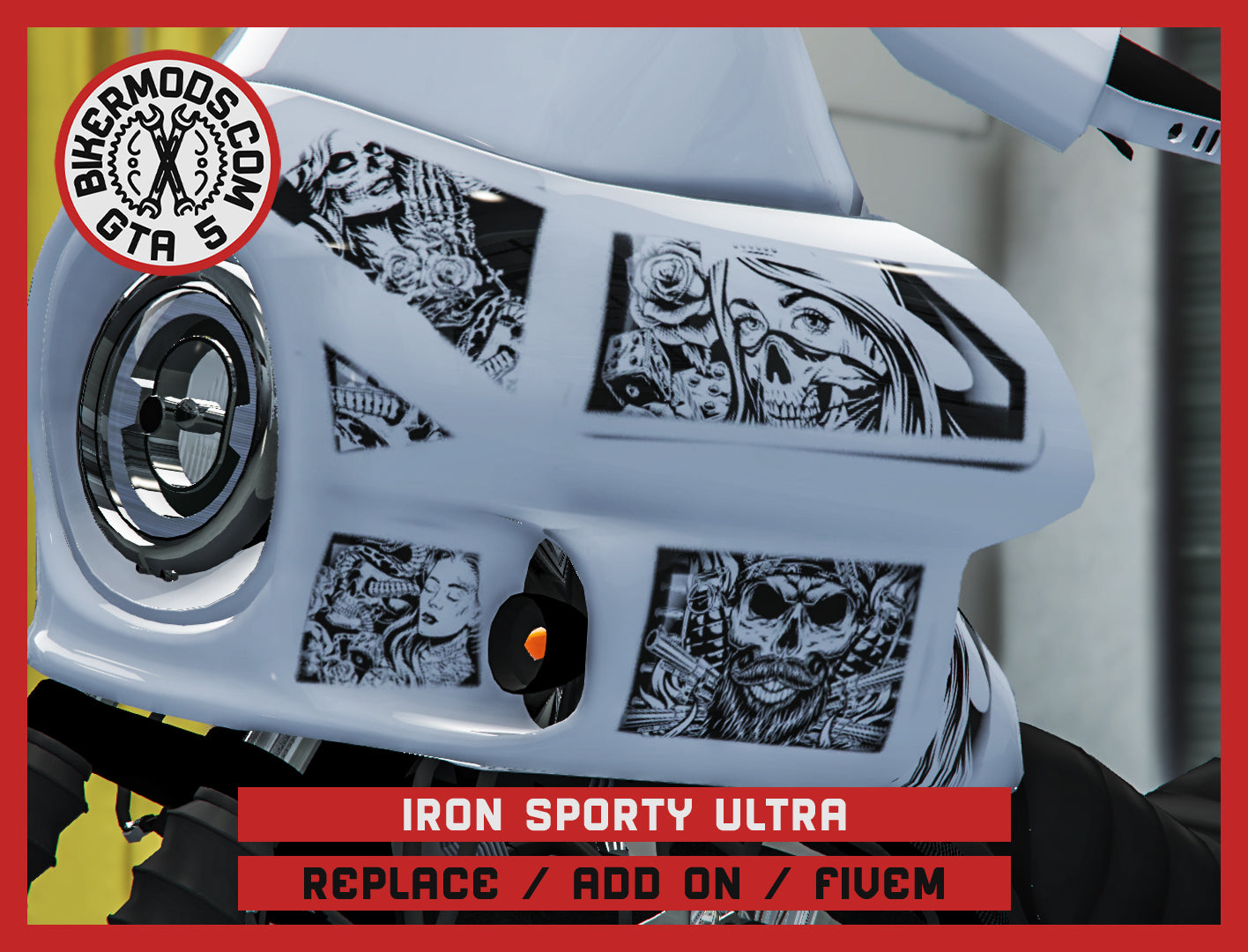 Iron Sporty Ultra (Replace / Add On / FiveM) 182k Poly