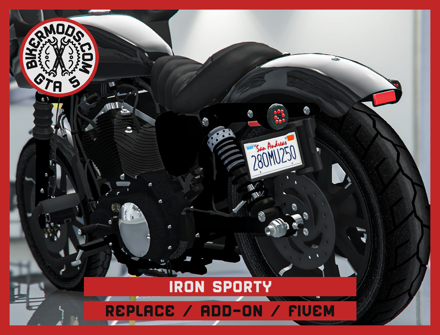 Iron Sporty (Replace / Add On / FiveM) 182k Poly