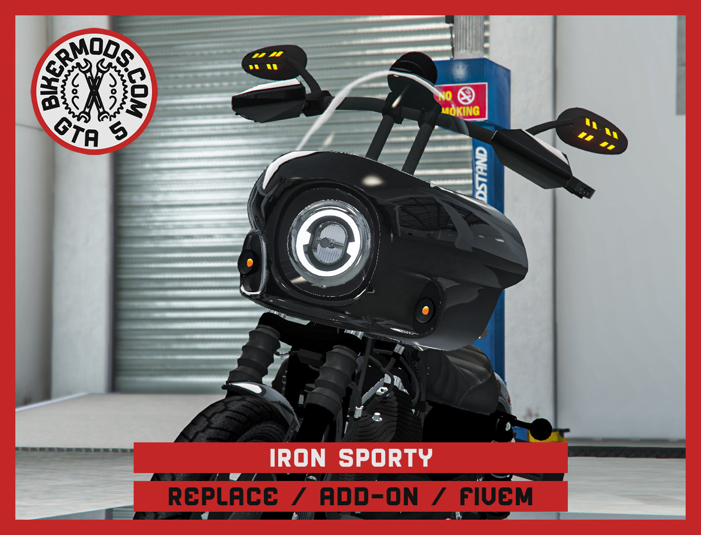 Iron Sporty (Replace / Add On / FiveM) 182k Poly