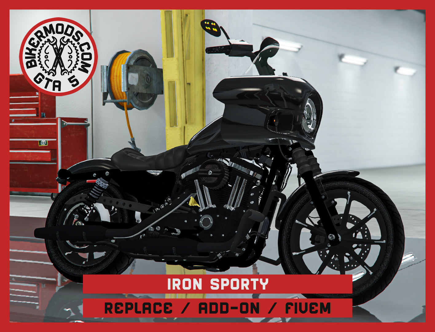 Iron Sporty (Replace / Add On / FiveM) 182k Poly