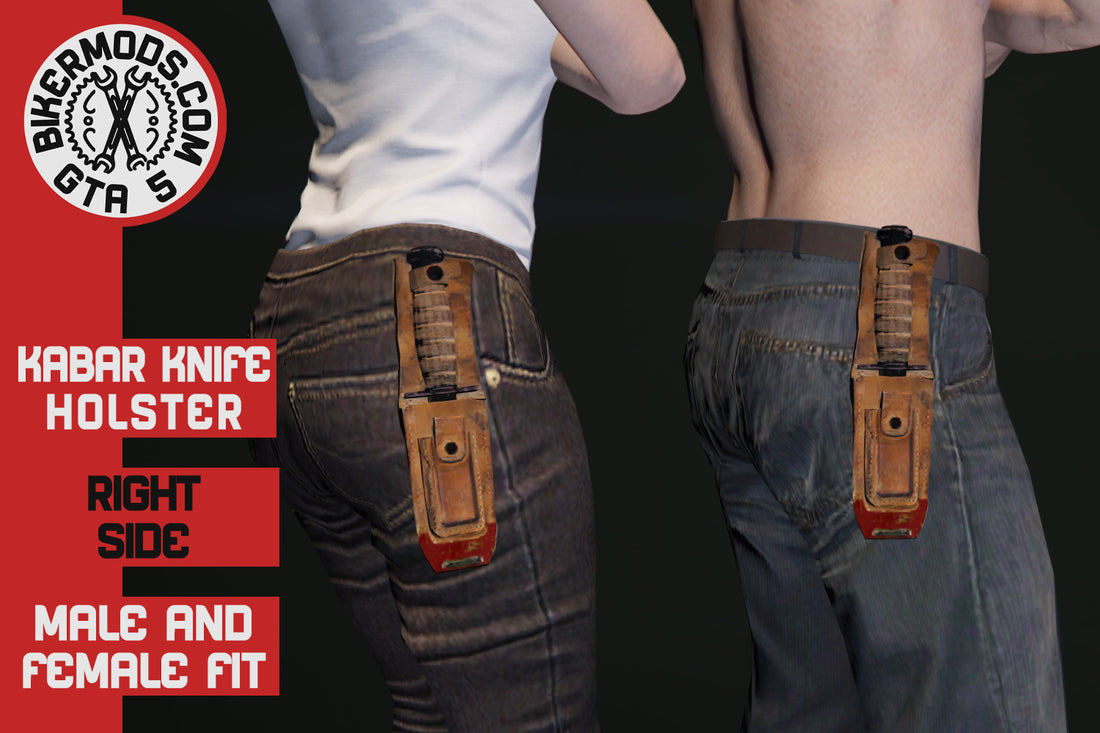 Kabar Knife Holster GTA 5 Bikermods