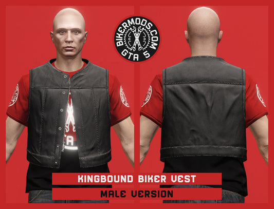 Kingbound Biker Vest (Male)
