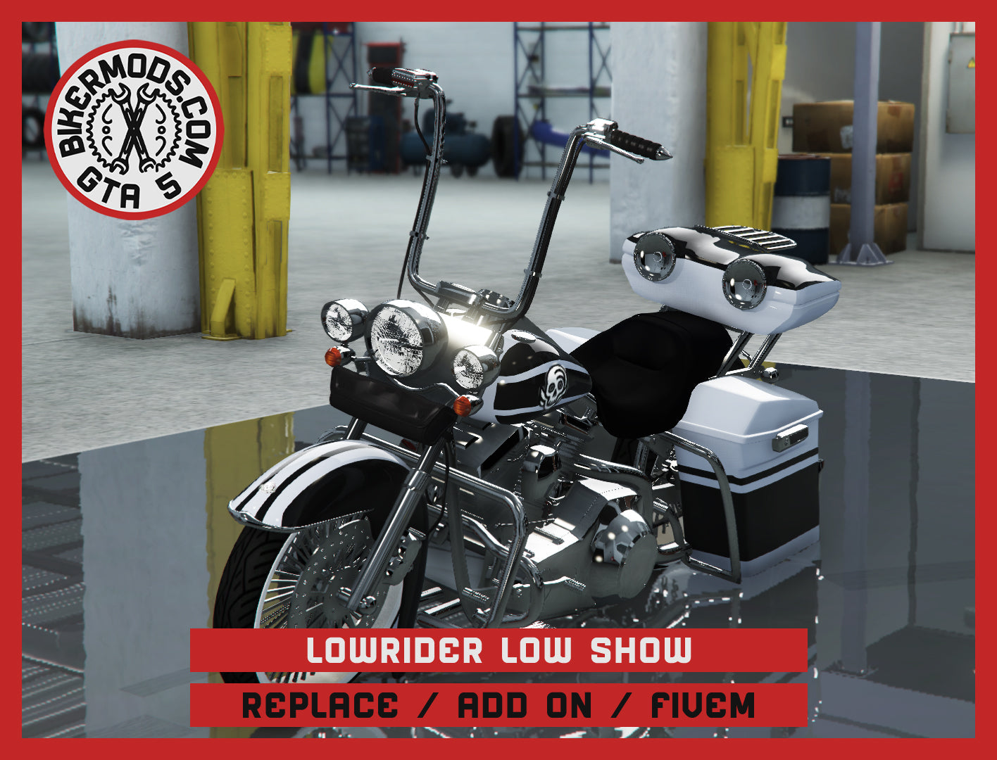 Lowrider Low Show (Replace / Add On / FiveM) 214K Poly