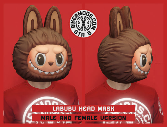 Labubu Head Mask