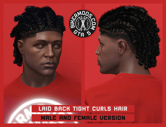 Laid Back Tight Curls Hair