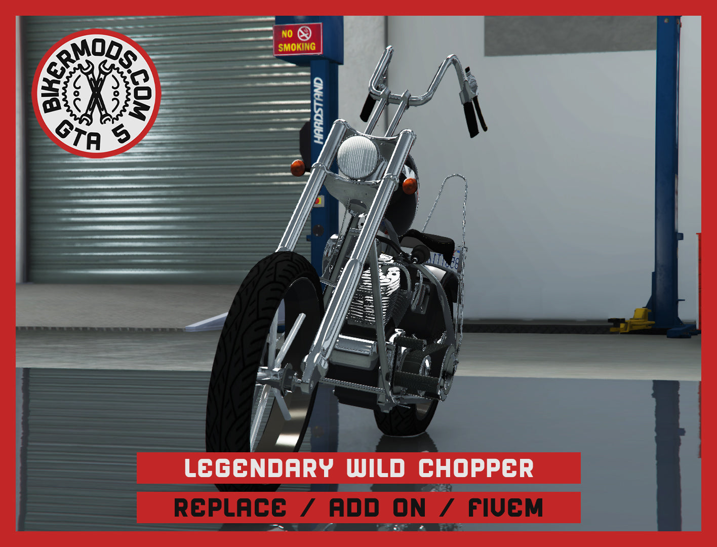 Legendary Wild Chopper (Replace / Add On / FiveM) 493k Poly